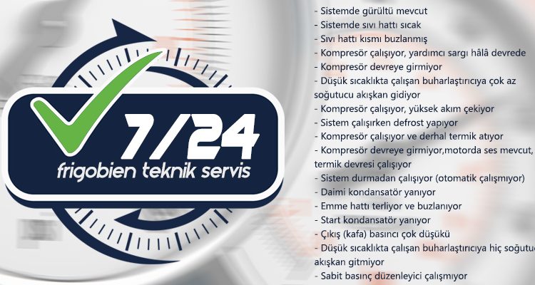 7/24 İstanbul Soğuk Oda Teknik Servis